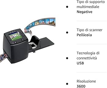 Amazon.com: DIGITNOW! 135 Film Negative Scanner High